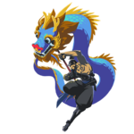 Синий дракон