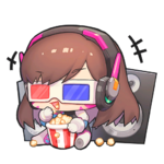 С попкорном