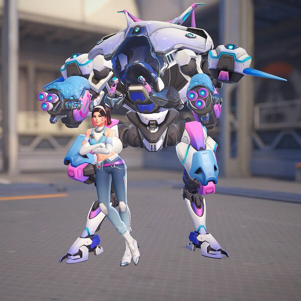 Файл:D.Va-Blue Flame.jpg