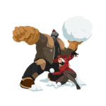 Снежная перестрелка