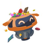 Конфетный Снежок