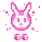 Пиксель-кролик