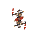 Восьмерка бубен